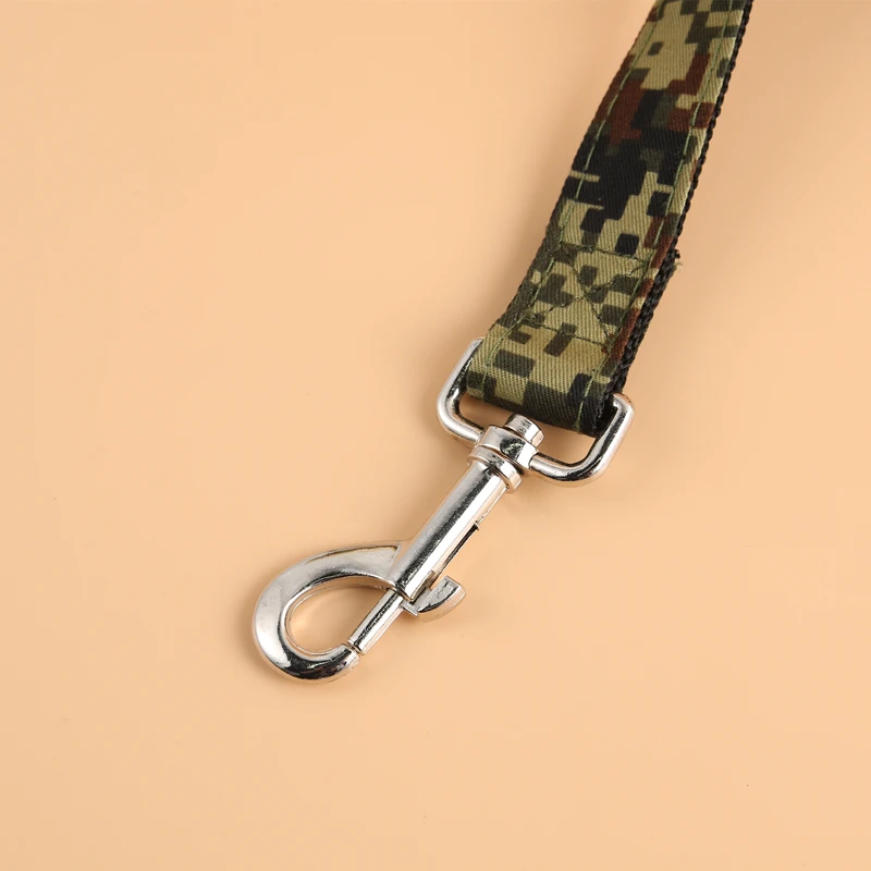 Fengpei Collar Leash For Big Dogs Pets ejercito Leash Camouflage Green mascotas Harness for dogs accesorios para perros grandes 2