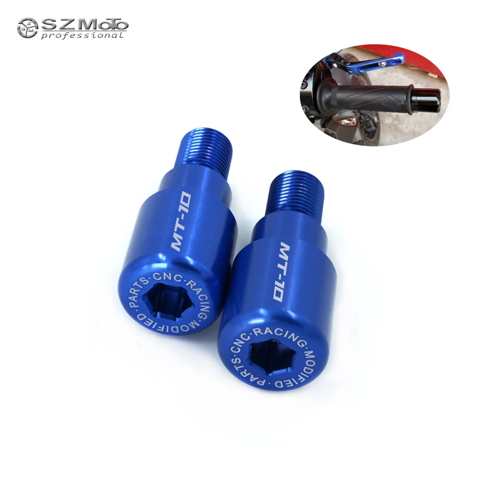 

For YAMAHA MT-10 MT10 MT 10 2016-2018 Handlebar Grips Motorcycle Accessories Bar Ends Hand Grip Handlebar End Caps