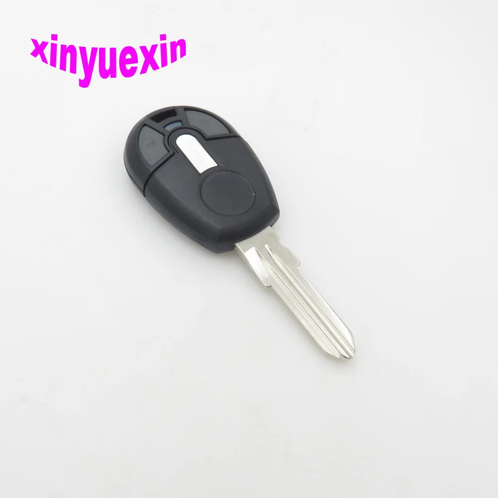 Xinyuexin Flip Remote Key Shell FOB Case For FIAT For Brazil Positron Folding Car Key Shell Plastic Replacement With 2Buttons