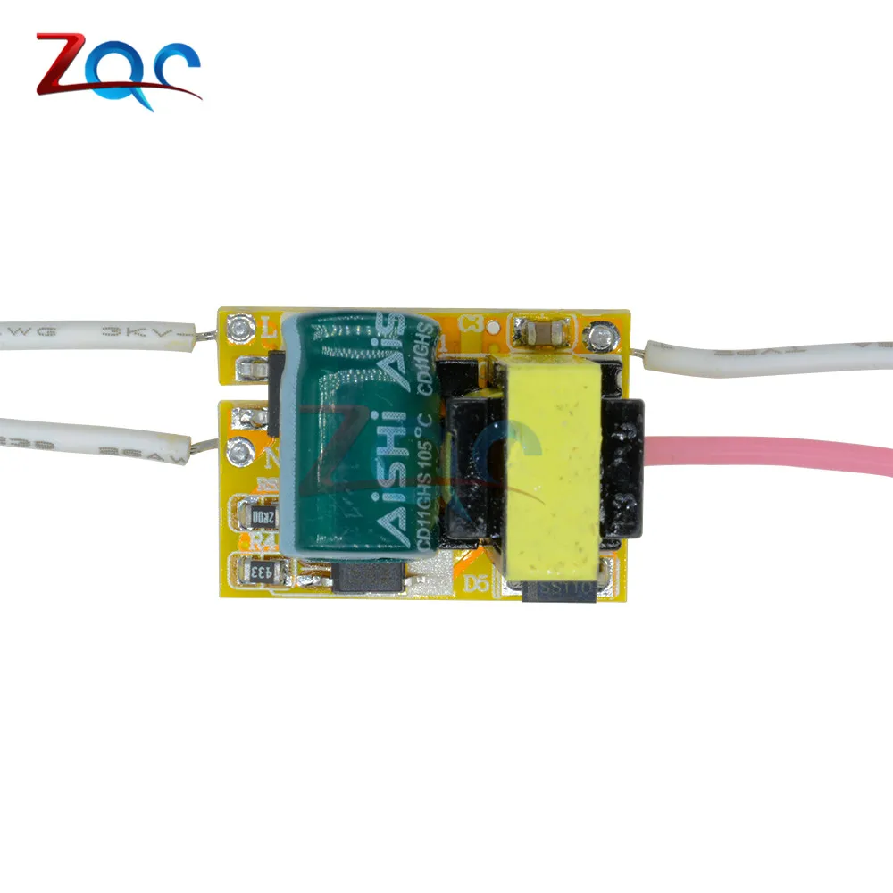 Non-waterproof LED Driver Transfomer Chip Power Supply Driver Transformer AC 85-265V 3W Non-waterproof LED Driver Transfomer Chip Power Supply Driver Transformer AC 85-265V 3W