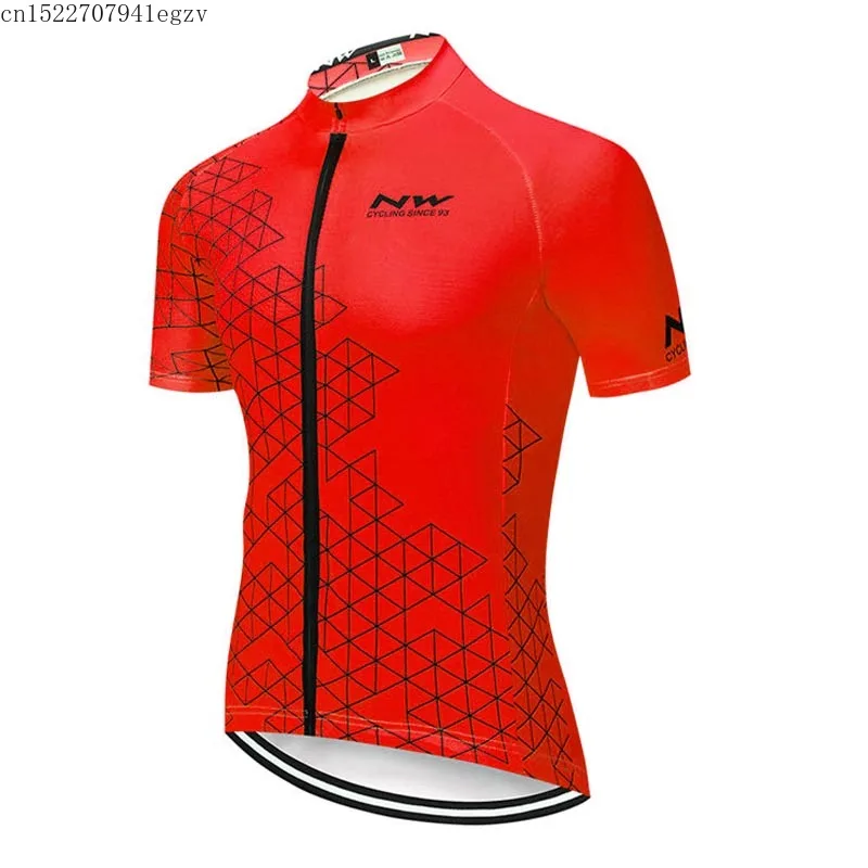 

NW 2019 Cycling Jersey Short Sleeve Mountain Racing Summer Cycling Clothing Racing Bicycle Sportswear Ropa Ciclismo Hombre C24