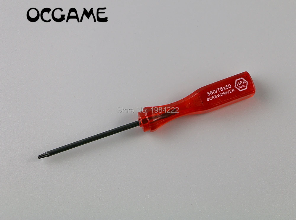 Отвертка Torx T6 для Xbox360 xbox 360 беспроводной контроллер OCGAME 5 шт./лот|driver t6|torx t6torx t6 screws