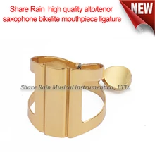 Копией транспортной накладной BG L10 тенор саксофон альт саксофон телефон Жесткий резиновые бакелит Лигатура мундштука
