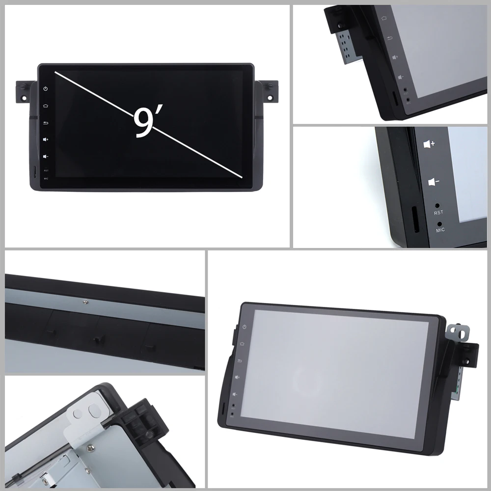 Excellent For BMW 3 Series E46 M3 318i 320i 325i 328i Android 9.0 Quad Core Autoradio Car Radio Stereo GPS Navigation Multimedia Player 5