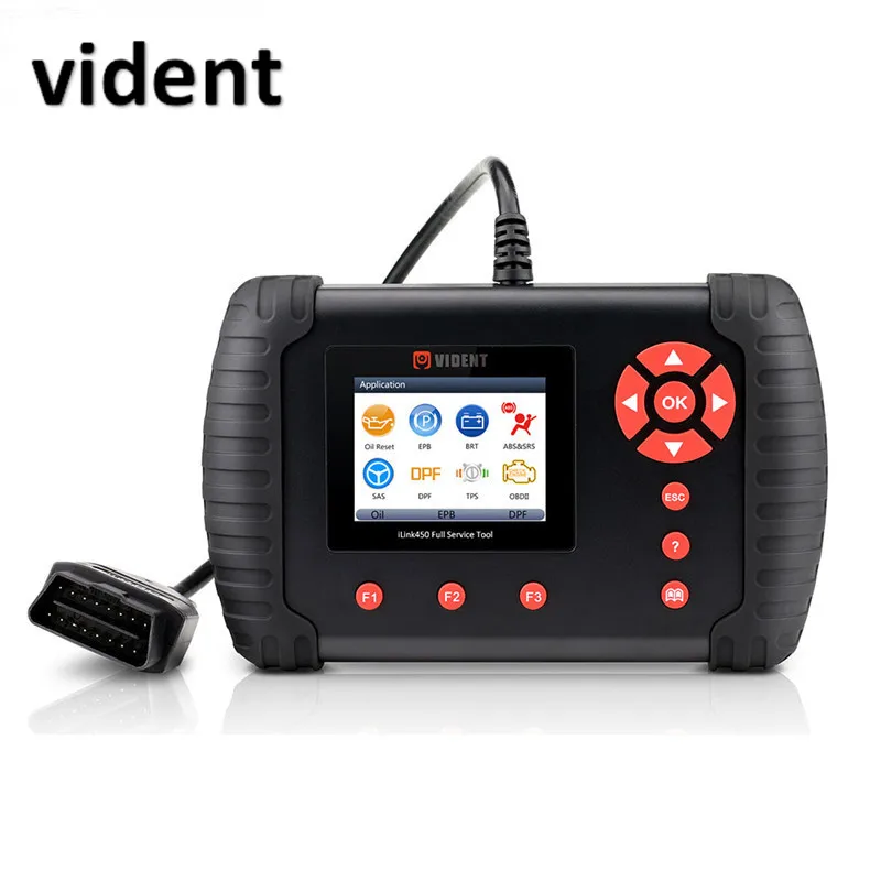 

VIDENT iLink 450 support ABS&SRS reset /DPF/Battery Configuration Full Service Tool