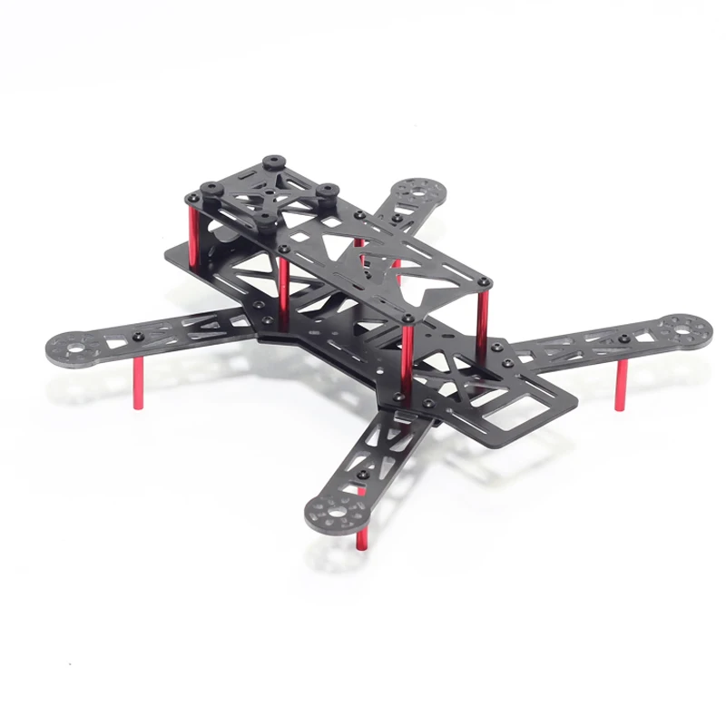 

1PC RC Drone QAV280 Rack 250 Small Four-axis 280 FPV Frame Fiberglass 3K Carbon Board Compatible with 1806/2204 Motor for DIY
