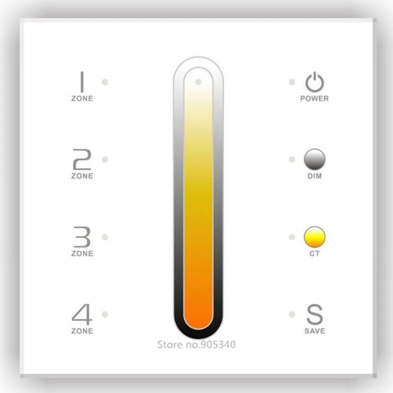 

D6 Touch Led Controller DMX512 multi Zones control DC12-24V Dimming Touch Panel LED Controller 5 YEAR WARRANTY