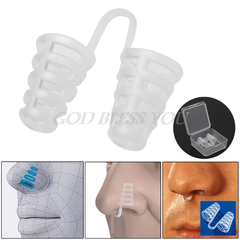 

1PC Anti Snore Nasal Dilator Stop Snoring Cones Breathe Easy NOSE Congestion Aid Care Tool Drop Ship