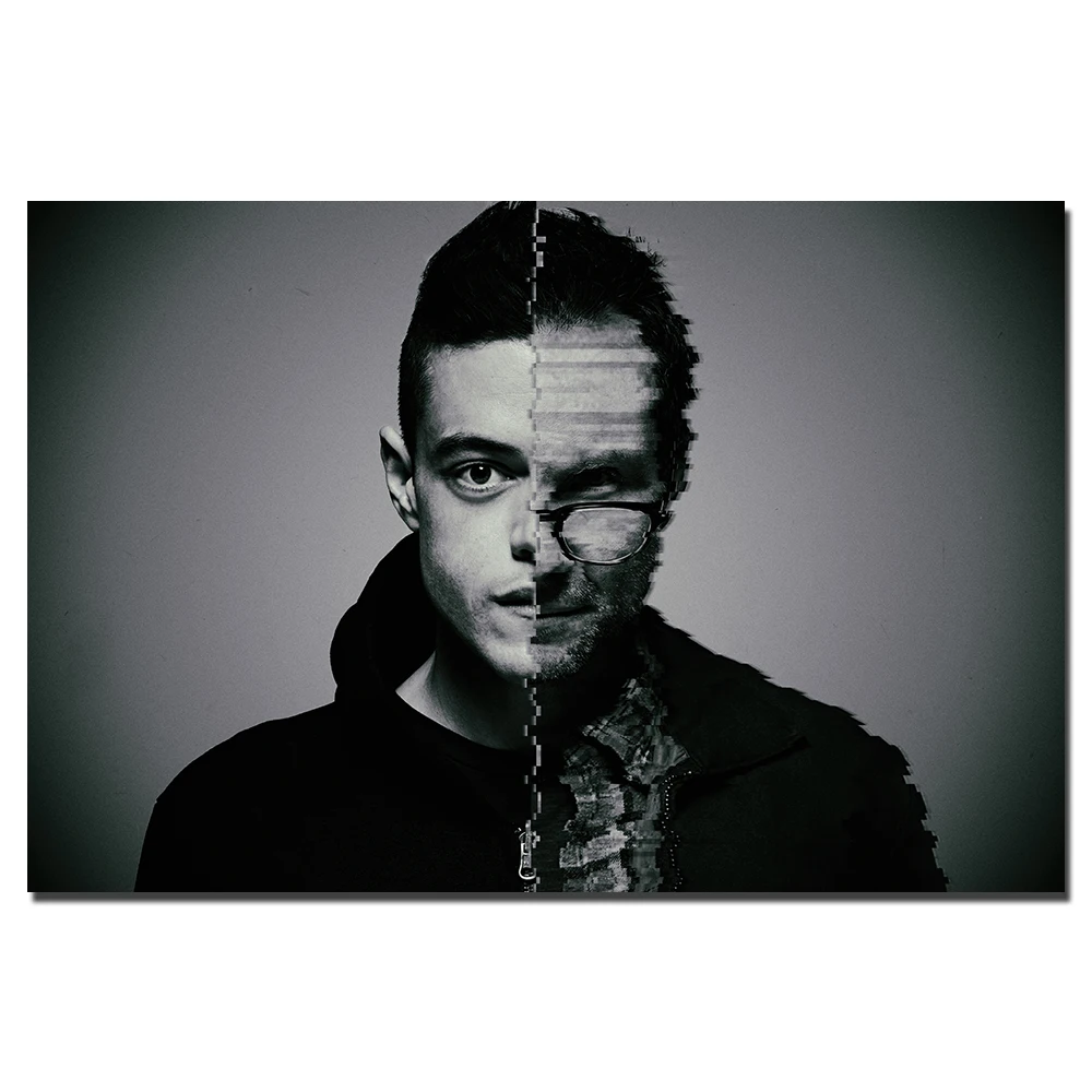 

Mr. Robot Poster Modern Canvas Painting Wall Art Picture Bedroom Decoration Home Decor