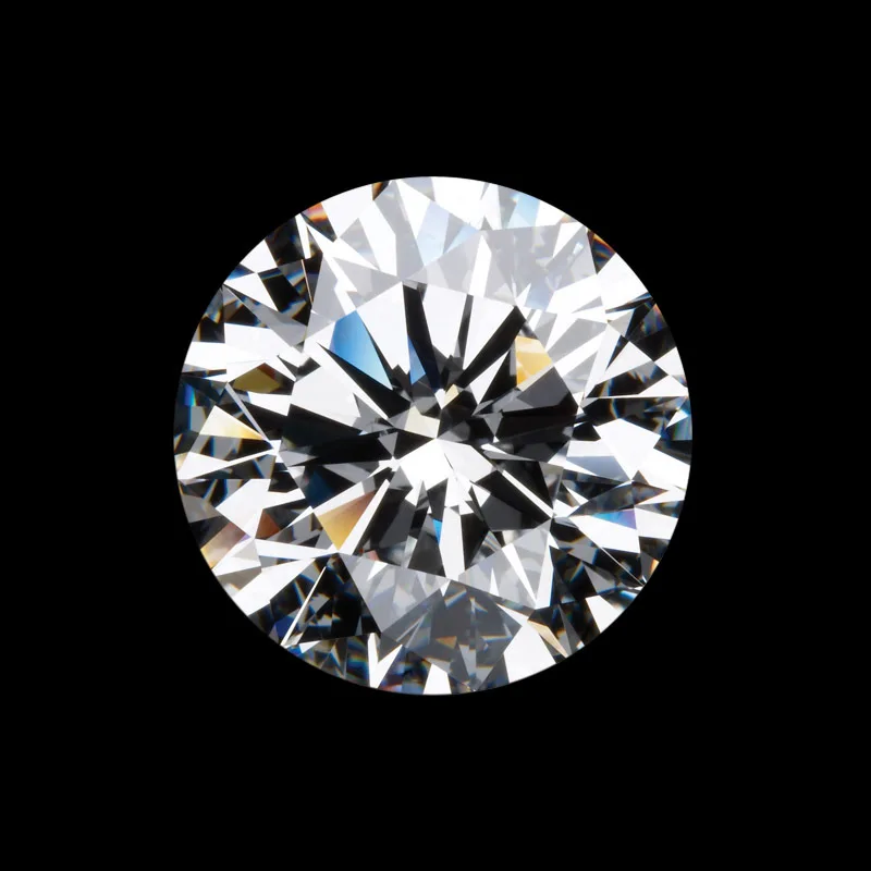 Ювелирные изделия с синтетическими алмазами свободные 0.6ct натуральная Круглый Муассанит камень сертификат 5,5 мм VV1 четкость обеденные стулья CHARLES& colvar соответствует критериям карандаш