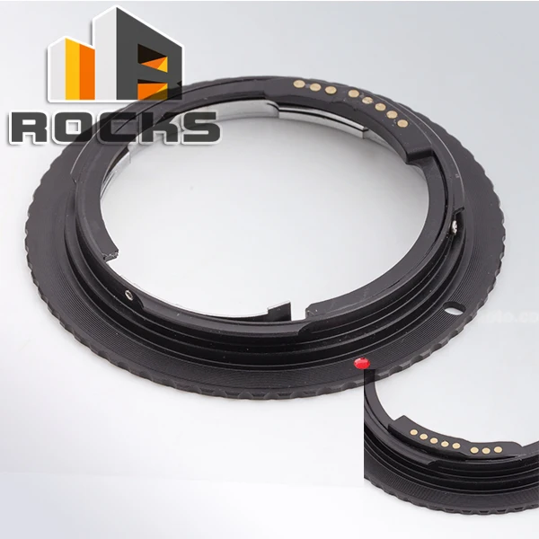 US Local Pixco GE-1 AF Confirm Lens Adapter sUIT For Pentax K PK Lens to Canon EOS 7D Mark II 5DII 70D 100D 700D Better than EMF