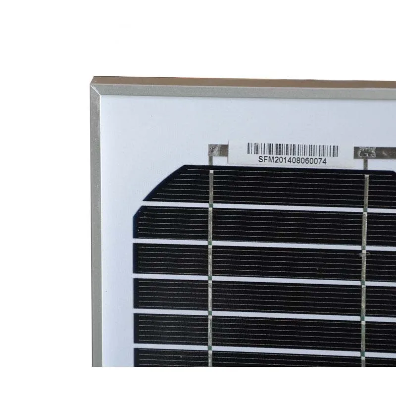 5 PCs  Solar Module 12v 10W Solar Panels 50w Camping Car Caravan Solar Off Grid Solar Light System Motorhome Rv 