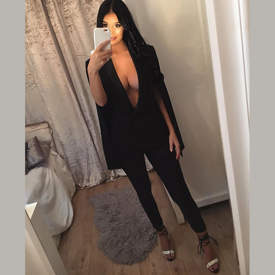 2018-New-Arrival-High-Quality-Black-Women-Jumpsuit-Fashon-High-Split-Long-Sleeve-Sexy-V-Neck (4)