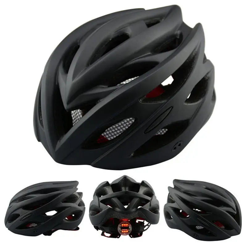 New Ultralight Bike Helmet Detachable with Tail Light Cycling Helmet