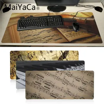 

MaiYaCa New Designs old music sheet violin Keyboard Gaming MousePads Large Gaming Mouse Pad Lockedge Mouse Mat Keyboard Pad
