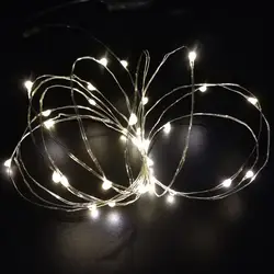 Горячие 20 светодиодов украшения огни струны водонепроницаемые мигающие огни Свадебная вечеринка украшения PLD