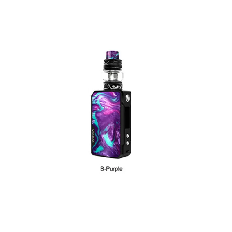 Оригинальный VOOPOO перетащите Mini Kit 117 W сопротивления небольшой бокс мод с 4400 мАч для начинающих Батарея и UFORCE T2 танк электронных сигарет Kit VS