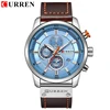 Top marque de luxe CURREN 2022 mode bracelet en cuir Quartz hommes montres décontracté Date affaires hommes montres horloge Montre Homme ► Photo 2/6