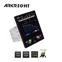 ARKRIGHT 9,7 ''2 Din 4+ 64gb Android 8,1 Автомагнитола gps/Авторадио/Универсальный мультимедийный плеер управление рулевым колесом/DVR