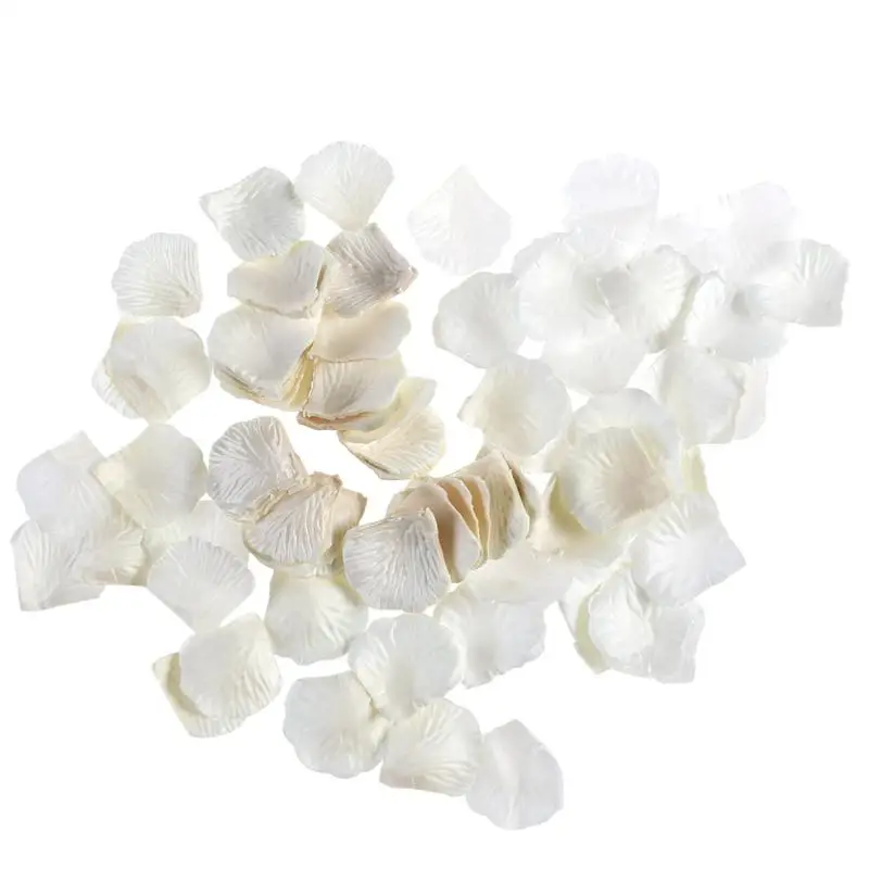 

1000pcs Romantic Artificial Silk Rose Petals Proposal Wedding Flowergirl Basket Fake Flower Decoration