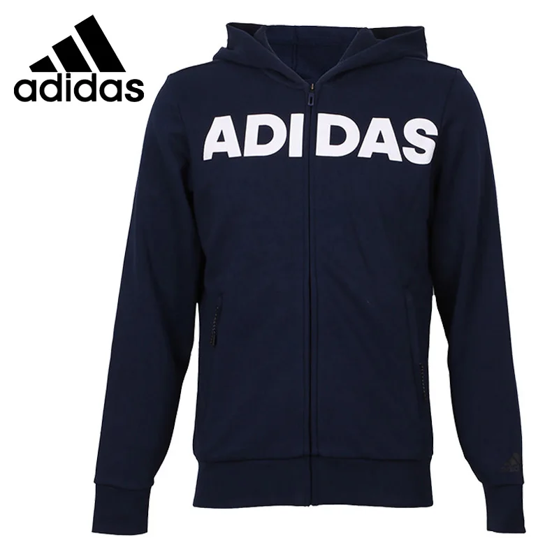 

Original New Arrival 2018 Adidas JKT LNG HD Men's jacket Hooded Sportswear