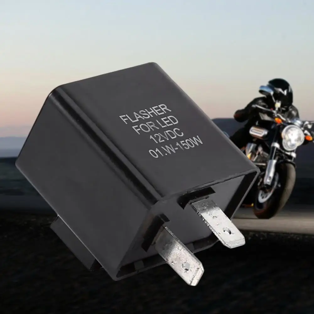 

Motorcycle electric car 12v two plug electronic flasher / LED flasher / flash control relay