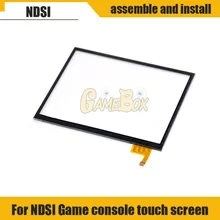 Touch screen panel display digitizer glass For Nintend DSi Touch Screen Display Digitizer Replacement