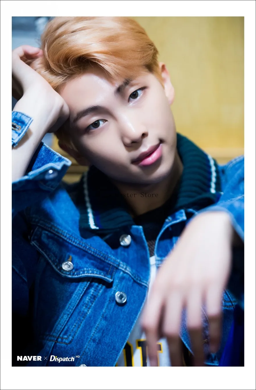 

K-pop Bangtan Boys Character JIN posters paper Painting Home Dining Room Decor Clear Image Wall stickers