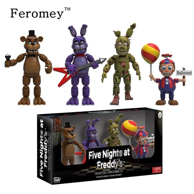 New Arrival Five Night At Freddy's FNAF Action Figures Toys Foxy Freddy