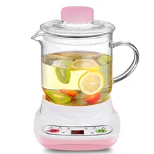 Электрический чайник, чашка для здоровья, мини-горшок для здоровья, полный стеклянного электрического горячего офисного пивоварения