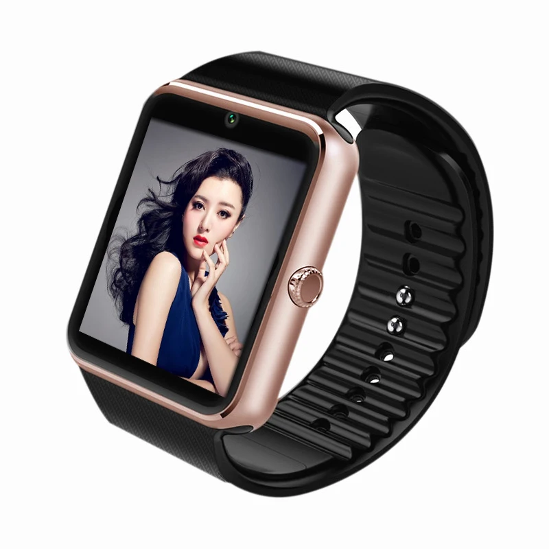 Смарт часы BAGGEE Bluetooth с поддержкой sim карты TF наручные для Android и IOS камера телефона