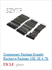 2 Вт 25 видов* 5 шт. = 12 5 шт.(10ohm-180ohm) 1% карбоновый резистор Ассорти Комплект