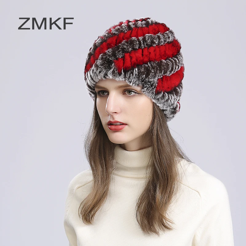 2017 zmkf Новый Мех животных помпонами зимние Кепки зима Шапки для Обувь девочек