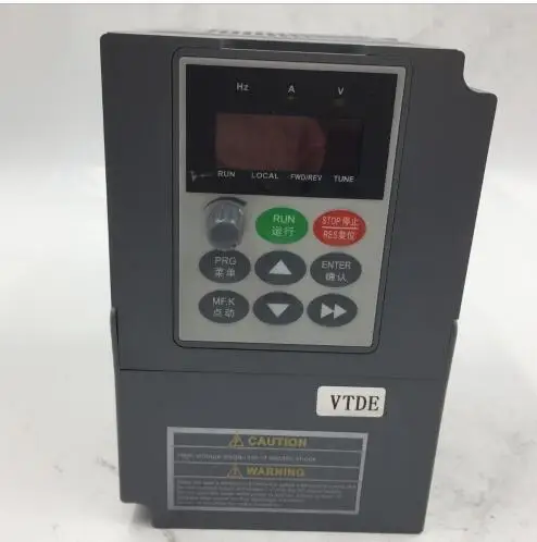 

New Universal AC VFD 1.5KW 1Phase 220V Control Digital Inverter Frequency Converter Output 400Hz 7A Tool part
