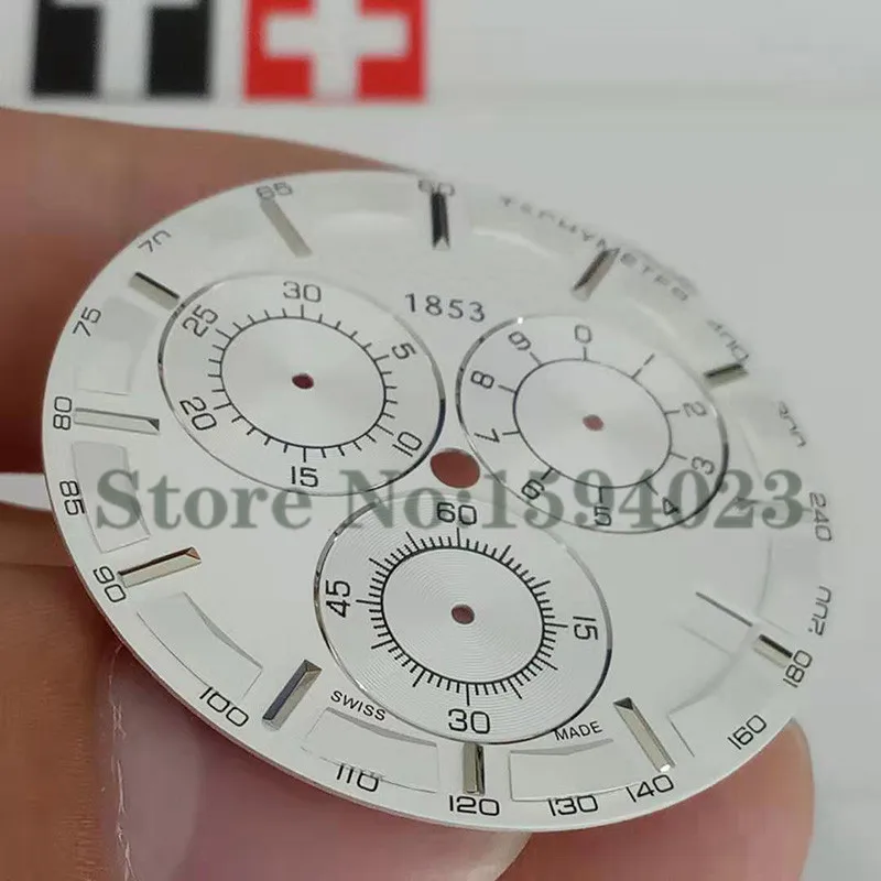 34,8 мм Циферблат часов для T035617A шесть игл Мужские кварцевые часы T035 текстовые часы аксессуары T035617 запчасти для ремонта