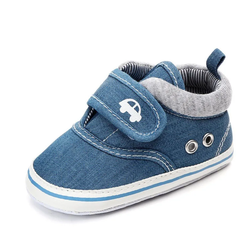 Классический Повседневное для маленьких мальчиков обувь для девочек младенческой малыша Новорожденный ребенок первые ходоки спортивные
