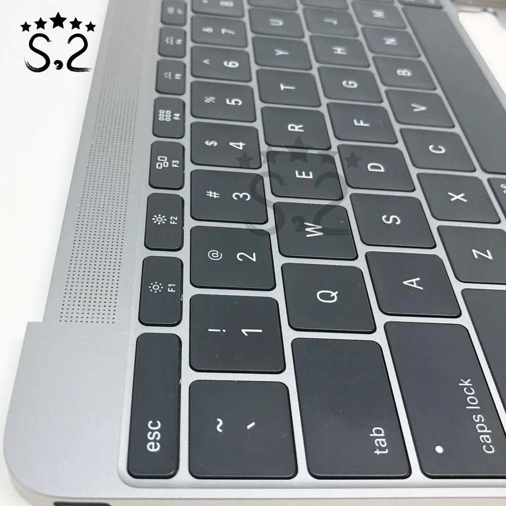 Серебряный чехол для Macbook A1534 Pro 12 &quotRetina Top Case Замена 99% Новый 2015|Клавиатуры замены|