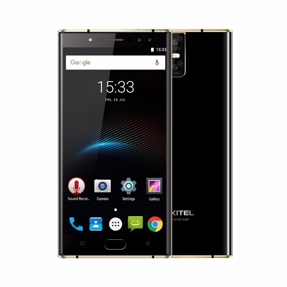 Oukitel K3 mt6750t восемь ядер 4G B + 6 5 &quotDual 2.5D Экран 6000 мАч 4 камеры 16MP 2MP спереди отпечатков
