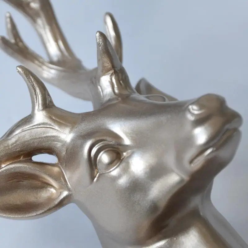 European creative decoration animal hook hanging wall deer head hook hook
