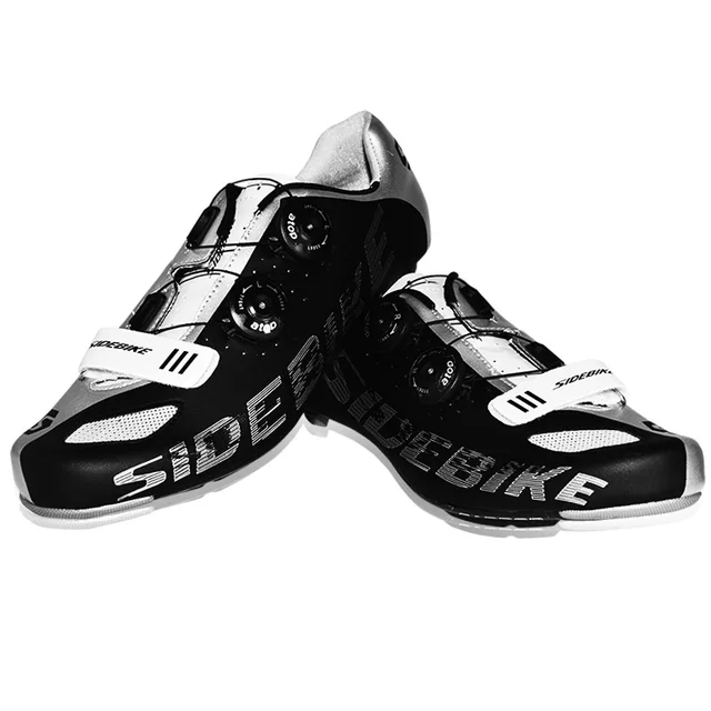 Cheap Professional men cycling shoes women zapatos ciclismo racing speed mountain bicycle bike boots for men carbon fiber bike shoe