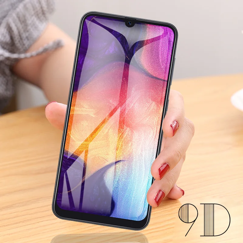 

9D tempered glass for samsung Galaxy A50 A30 A20 A40 A80 A70 screen protector for samsung 20A 30A 40A 50A 70A protective film
