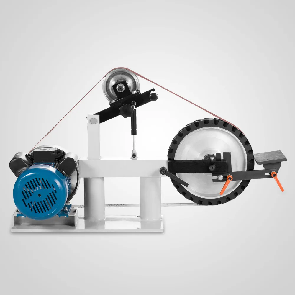 Ph 427 X 12" Wheel & Flat Platen Tool Rest 2 Hp 110 Volt Belt Grinder 2