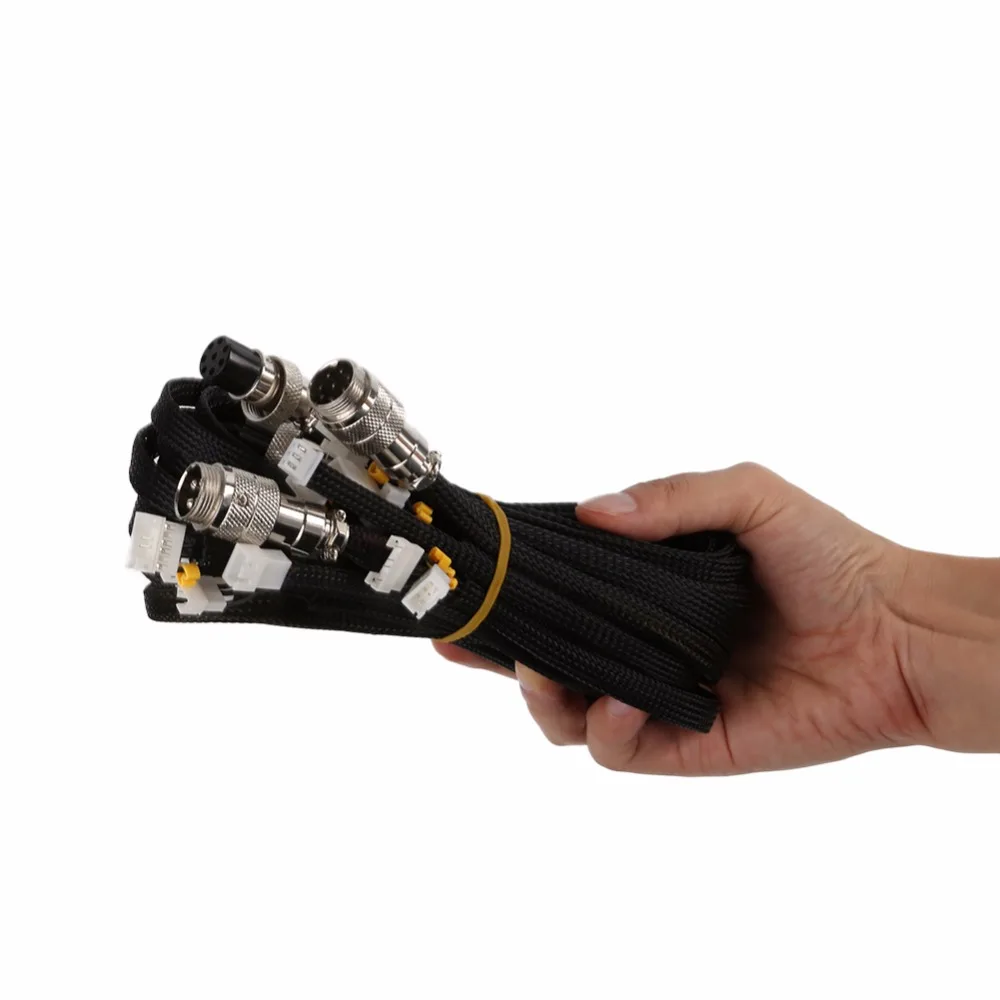 أحدث UpgradeCable Creality 3D طابعة أجزاء التمديد كابل كيت ل CR-10-10S/S4/S5 CREALITY 3D ملحقات الطابعة جزء