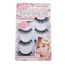 OutTop для женщин и девушек, макияж, накладные ресницы, высокое качество, 5 пара/лот, перекрещивающиеся ресницы, объемные, горячий стиль, новинка, Sep26, Прямая поставка