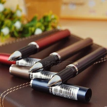 [4Y4A] 3 шт высококачественная металлическая ручка гелевая ручка для офиса металлическая высококлассная Подарочная деловая ручка