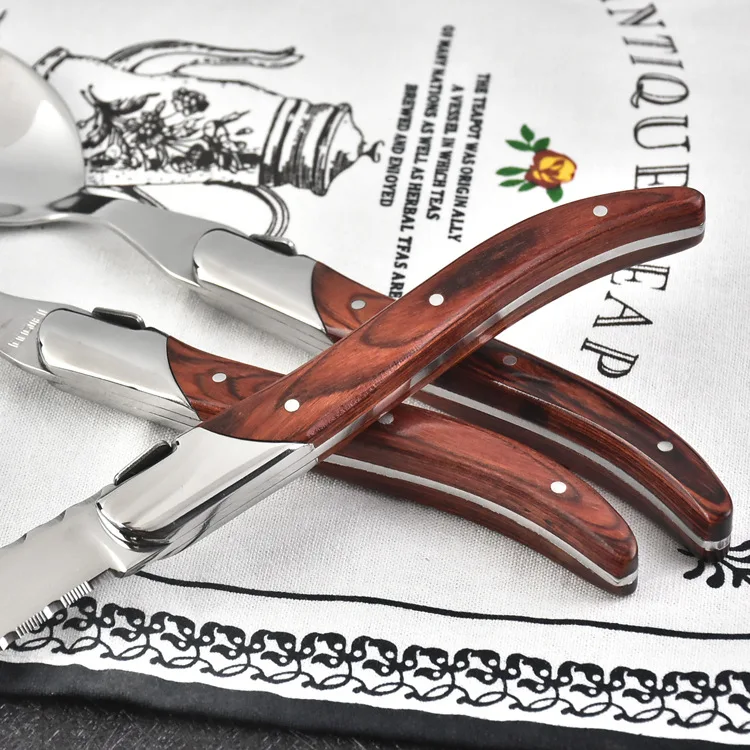 Laguiole dinner spoon set 