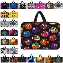 Funny Little Fish 13.3 12.2 16.8 17.4 10 15 17 12 13 14 7 inch Neoprene Sleeve Laptop Pouch Cases Anti-dust Waterproof Cover Bag