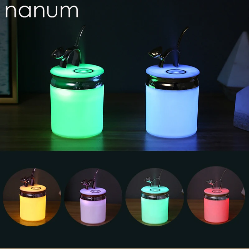 Креативный мини увлажнитель воздуха котенка диффузор эфирного масла Аромалампа