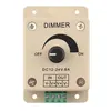 Dimmer 220 v 12 V 24 V LED Dimmer 12 V 12 V 220 V interruptor de regulador de voltaje ajustable 24 v 12 V V LED controlador Dimmer LED lámpara de luz de tira ► Foto 3/6