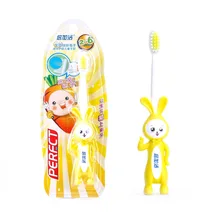 Цвет Фул море защиты детей зубная щётка не образует катышки мехом для детей; От 2 до 6 лет F268(Цвет в случайном порядке